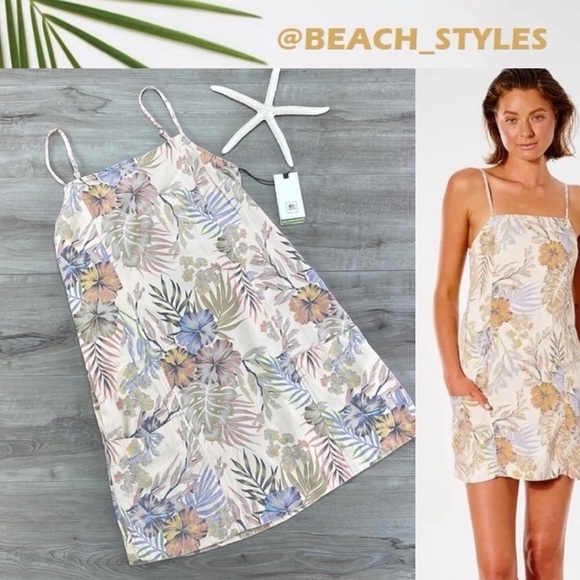 🔆RIP CURL🔆 PARADISE CALLING DRESS - Picture 1 of 14